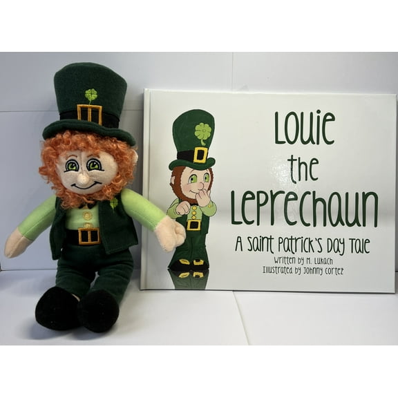 Louie the Leprechaun: A St. Patrick's Day Tale - Book/Plush Toy