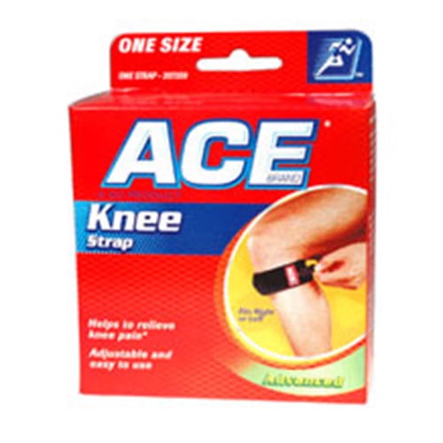 Ace Knee Strap For Knee Pain Relief, One Size 1 Ea, 6 Pack