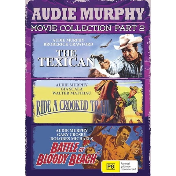 Audie Murphy Movie Collection Part 2 (DVD), La Entertainment, Western