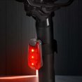 thumbnail image 3 of Luz de seguridad kusrkot LED Clip de cola de bicicleta estroboscópica 3 modos de iluminación Rojo, 3 of 8