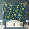thumbnail image 6 of YFYANG Green Vintage Star Doodle Tapestry, Bedroom Dormitory Living Room Decoration Tapestrys Wall Hanging , 80 x 60 in, 6 of 8