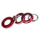 thumbnail image 2 of tongina Solide Klapp Bike Dirección Gebaut-in Fahrrad Dirección Versiegelt Lager rojo kusrkot bicicleta teniendo auriculares, 2 of 3