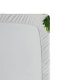 thumbnail image 3 of Ambesonne Nature Fitted Sheet, Pines Planes Bushes Tree, Twin Size, White and Green, 3 of 3