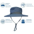 thumbnail image 3 of Summer Outdoor UV Protection Sun Hats Unisex Caps Wide Brim Removable Crown Mesh Net Adjustable Drawstring, 3 of 7