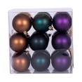 thumbnail image 7 of Vickerman 2.4" Plum, Sea Blue, and Mocha Ornament Assortment, 18 per box., 7 of 7
