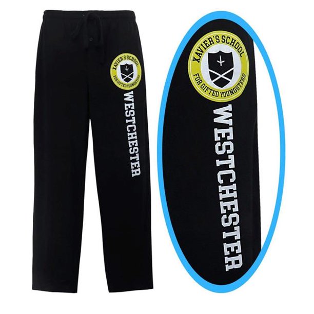 X Men X Men Xavier School Logo Men S Pajama Pants Large 36 38 Walmart Com Walmart Com