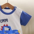 thumbnail image 6 of XZNPDUCQ Toddler Summer Romper One Piece Jumpsuit Bodysuit 12-15 Months Summer Clothes For Newborn Short Sleeved Romper Baby Bodysuit Childrens Clothing, 6 of 7
