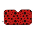 thumbnail image 7 of Fotbe Ladybug Pattern Car Windshield Sunshade | Sun Visor Protector Front Window Shade, Keeps Out UV Rays, Keeps Your Vehicle Cool-, 7 of 7
