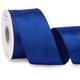thumbnail image 1 of Cinta Ribbli azul real satinada con alambre de 6,35 cm x 18,29 m, 1 of 4