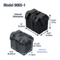 thumbnail image 7 of Attwood Group 24 Black Vented Marine Battery Box with Hold-Down Strap, 7 of 7