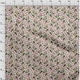 thumbnail image 4 of oneOone Viscose Chiffon Pink Fabric Floral Retro Quilting Supplies Print Sewing Fabric By The Yard 42 Inch Wide, 4 of 5