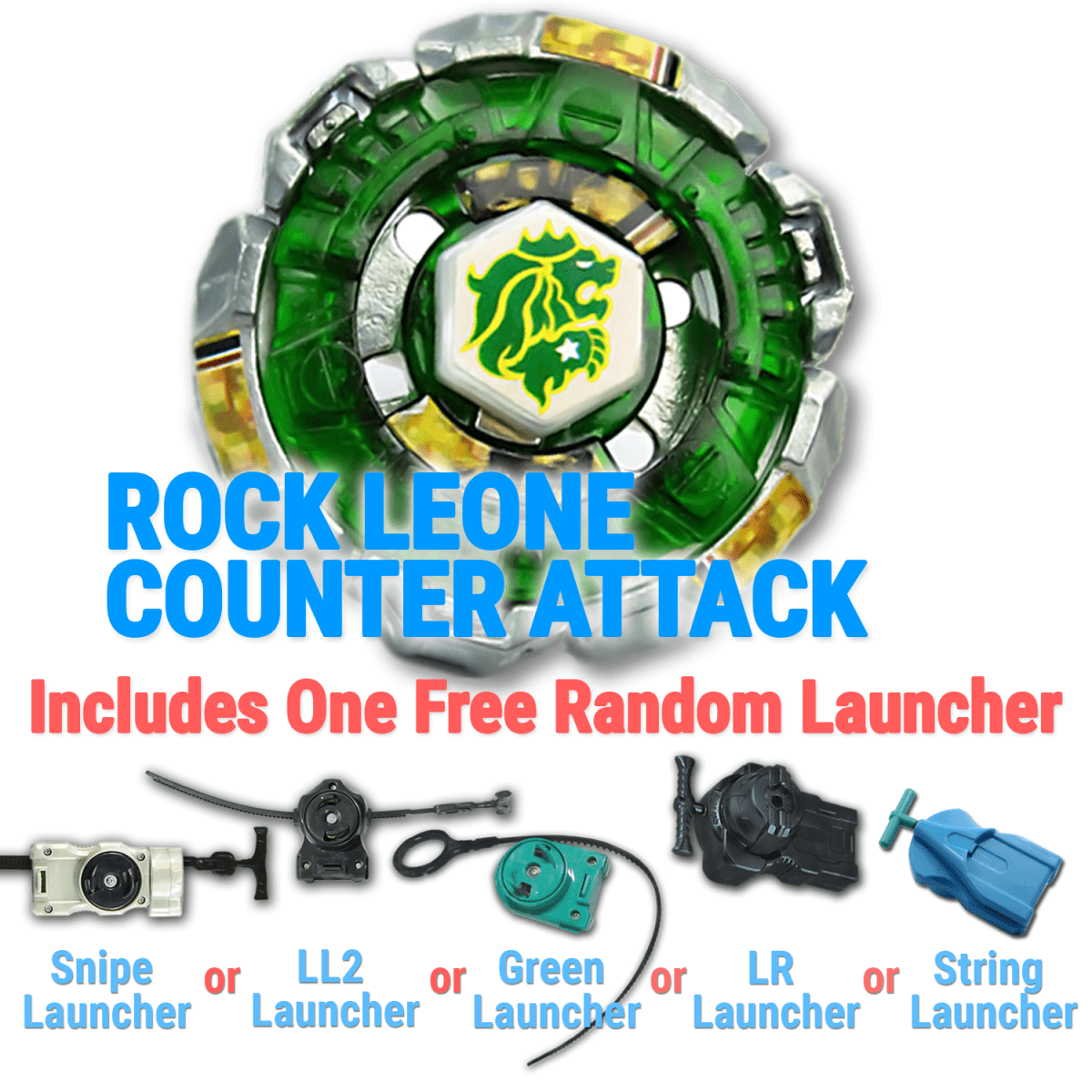 Counter Leone 145D High Performance Beyblade Metal Masters W/ Free