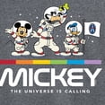 thumbnail image 3 of Mickey & Friends - The Universe Is Calling - Men's Long Sleeve T-Shirt, 3 of 5