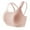 Pink, variant on Sports Bras for Women Fashion Women's Solid Color Seamless Sexy Back Yoga Bra Shaping And Breast Collection Cingerie Sports Bras Womens Bras Summer Plus Size Bras for Women