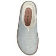 thumbnail image 6 of Lucky Brand Tamala 2 Light Grey Comfortable House Slippers Fur Lined Mule Scuff (Light Grey, 9.5), 6 of 9