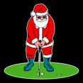 thumbnail image 3 of CafePress - Santa Plys Golf Pajamas - Men's Dark Pajamas, 3 of 4