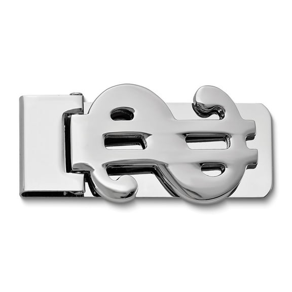 Silver-tone Money Clip