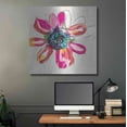 thumbnail image 5 of Luxe Metal Art 'Colorful Daisy' by Linda Woods, Metal Wall Art, 36"x36", 5 of 9
