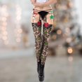 thumbnail image 7 of Christmas Leggings Printed High Waist for Festival Holiday Autumn Ladies, 7 of 7