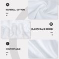 thumbnail image 4 of Niceauty Breathable Cotton Fitted Sheet For Twin Beds Mattress Protector Hotel Easy To Clean Comfortable Design, 4 of 5
