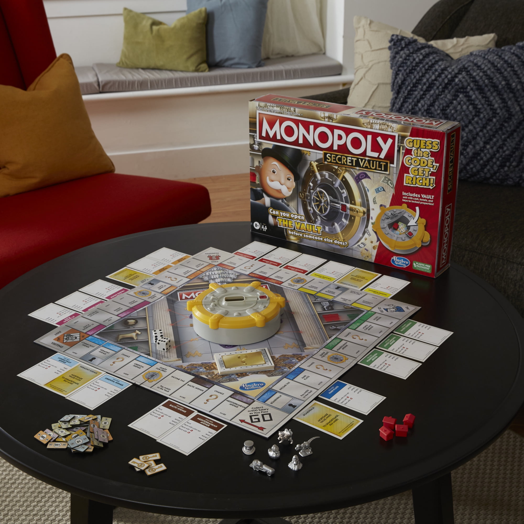 Monopoly Board Game for Kids and Family Ages 8 and Up, 2-6 Players