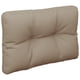 thumbnail image 4 of Cojín Pallet VidaXL Taupe 100% poliéster, fibra hueca, 60 x 40 x 12 cm, 4 of 9