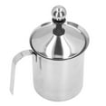 thumbnail image 3 of Crema De Leche Manual, Herramienta Para Hacer Espuma De Leche De 800 Ml Para Tienda De Postres ANGGREK Stainless Steel Milk Frother, 3 of 8