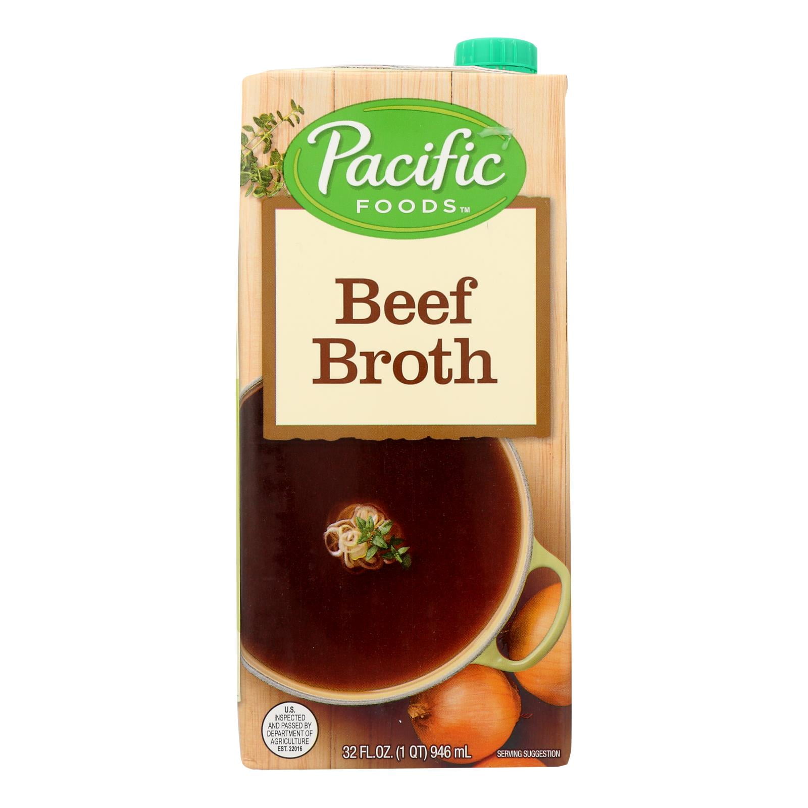 Pacific Natural Foods® Beef Broth 1232 fl. oz. Cartons