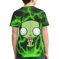 thumbnail image 2 of Alien Invader Zim Youth Unisex T-Shirt Crewneck Short Sleeve Double-Sided Print Tee Shirts Top For Boys Girls Kid Teen Large, 2 of 6