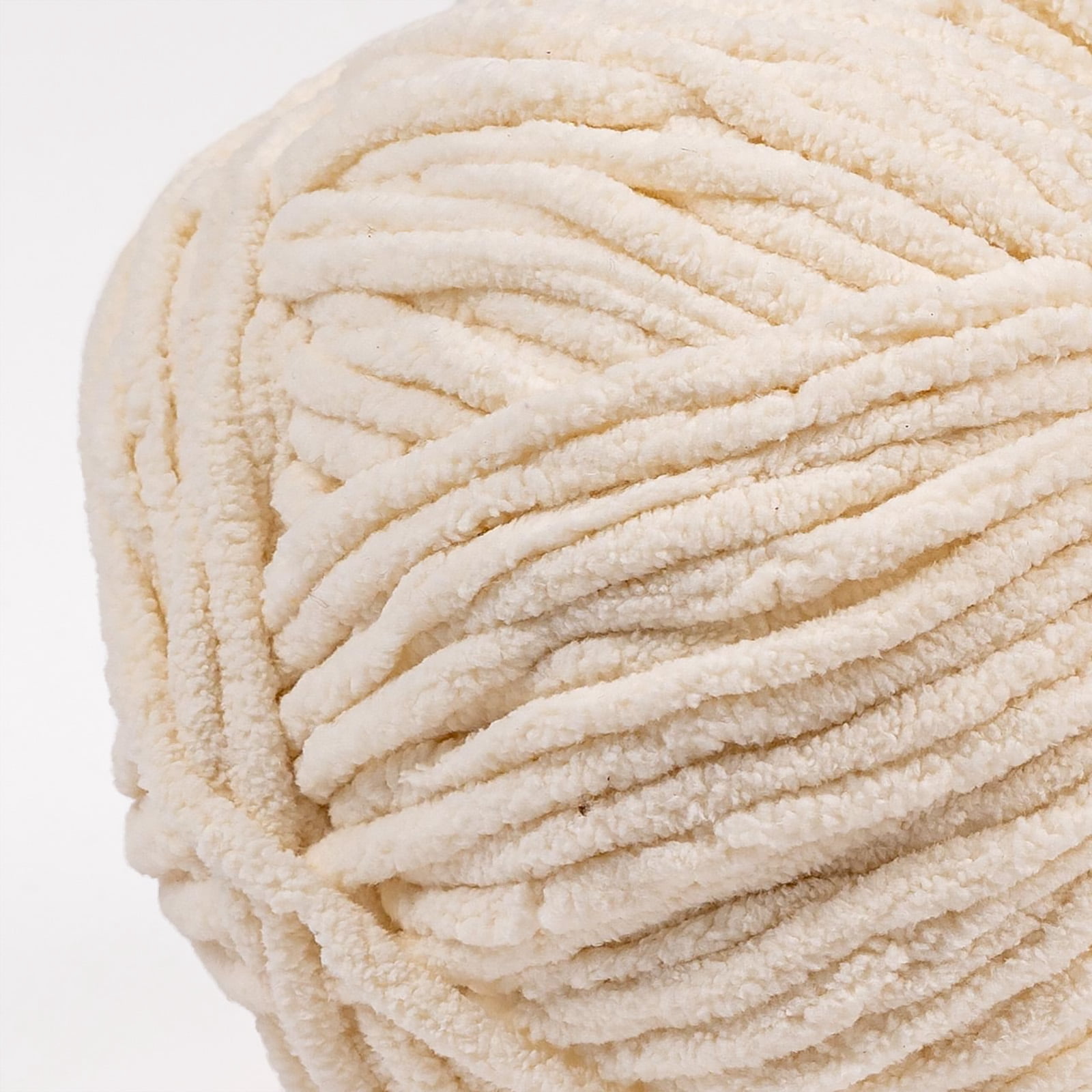 Crafted by Catherine Antique White Polarized Super Bulky Yarn, 213 Yards, 10.5oz/300g (2 Pack)