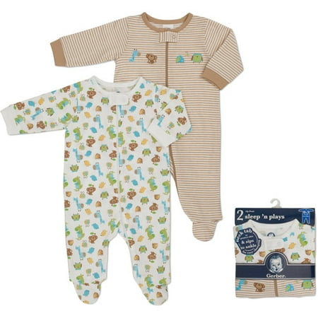 Gerber Geber Newborn Baby' 2-pack Sleep N Play - Walmart.com