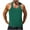 Olive Green, variant on Wyobmus Men's Workout Tank Top Waffle Knit Gym Muscle Tees Round Neck Bodybuilding Sleeveless T Shirt Khaki