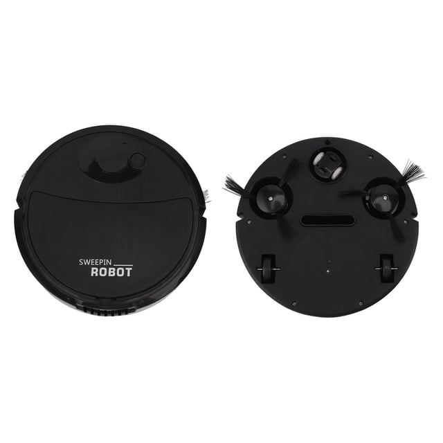 Robot aspirador Balck ANGGREK 3 en 1 Mini aspiradora para fregar suelos duros