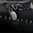 thumbnail image 6 of Maidao Car Seat Covers Leather for lincoln for MKC 2014-2019 5 Seats Water Resistant Front Rear Cushion Protector Black, 6 of 7