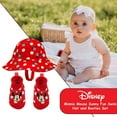 thumbnail image 5 of Disney Minnie and Mickey Mouse Sunny Fun Swim Hat and Booties Set - 0-12 Months, 5 of 7