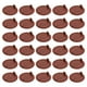 thumbnail image 1 of Uxcell 80Pcs Tapas para Agujeros de Bisagra, 35mm (1 3/8") Diámetro Tapas de Plástico para Agujeros de Bisagra Conocidos, Tipo Redondo, Color Marrón, 1 of 6