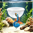 thumbnail image 2 of Mirlewaiy 2 Pack Floating Betta Hammock, 3D Printed Aquarium Decor with Feeding Ring and Shrimp Shelter for Betta Fish and Small Fish, 2 of 6