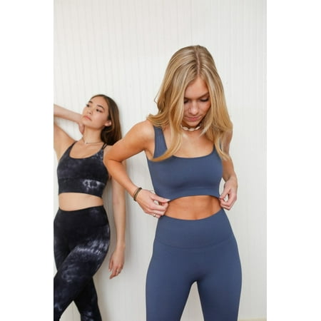 

Seamless Box Cut Sport Bra Top Activewear