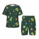 thumbnail image 1 of Balery Camp In The Forest Conjunto de Pijama Infantil de Manga Corta con Estampado – Ropa de Dormir de Algodón Suave-Large, 1 of 6