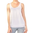 thumbnail image 4 of Weardear 3 Pack Racerback Tank Tops for Women Moisture Wicking Athletic Shirts with Banded Bottom Loose Tummy Flattering Running Tops, 4 of 6