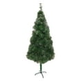 thumbnail image 3 of MXTPOV Premium Artificial Christmas Tree, Green Pine Christmas Tree with Tree Stand, Pre-attached Hinged Branches Xmas Tree, Christmas Decorations, Easy to Assemble, 7ft, 3 of 6