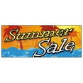 thumbnail image 1 of 36"x96" Summer Sale Banner Sign Store Clearance Signs Huge 50% Off, 1 of 1