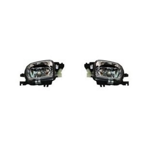 CarLights360: For Mercedes-Benz C32 AMG Fog Light 2005 2006 2007 Driver and Passenger Side Pair For MB2592109 MB2593109