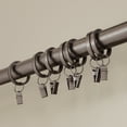 thumbnail image 3 of (2 pack) Better Homes & Gardens Plated Oil Rubbed Bronze Curtain Clip Rings (7 Pack), 3 of 10