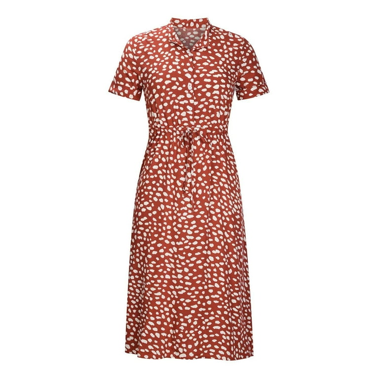Warehouse spot print dress cheap