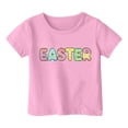 thumbnail image 6 of Boys' Sports Outdoor Easter Print Crew Neck Short Sleeve Pink 4Y-5Y, 6 of 6