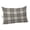 Black, Charcoal, White, variant on Buffalo Plaid Standard Size Pillow Cover,Pillowcase Protectors with Zipper,Breathable Decorative Throw Pillow Case Cover,Jet Black Gray Farmhouse Gingham Striped Pillow Shams for Couch Sofa 20x26Inch