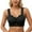 Black, variant on Thermal Soft Wireless Bra Thin Cup Lift Push Up Side Support Comfortable Seamless Underwear,Bras for Women Beige M