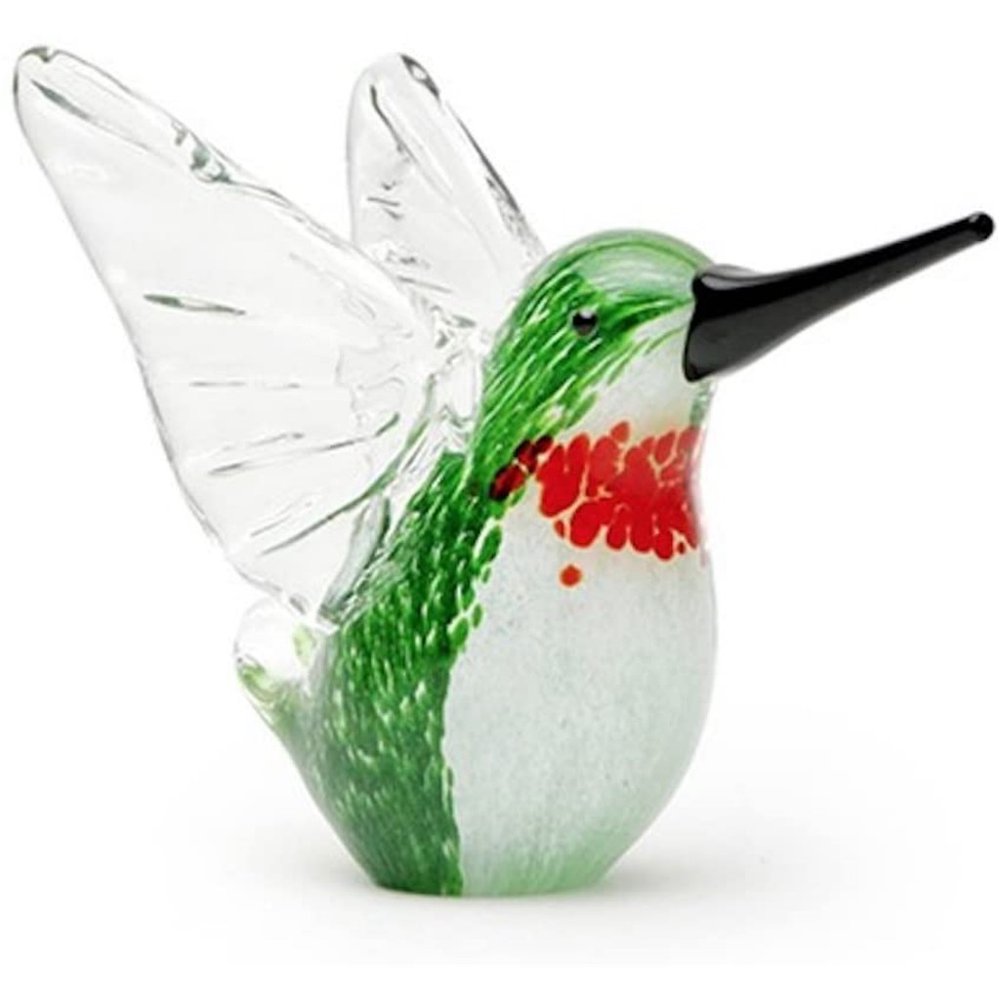 Dynasty Gallery 25313G Blown Glass Hummingbird Figurine