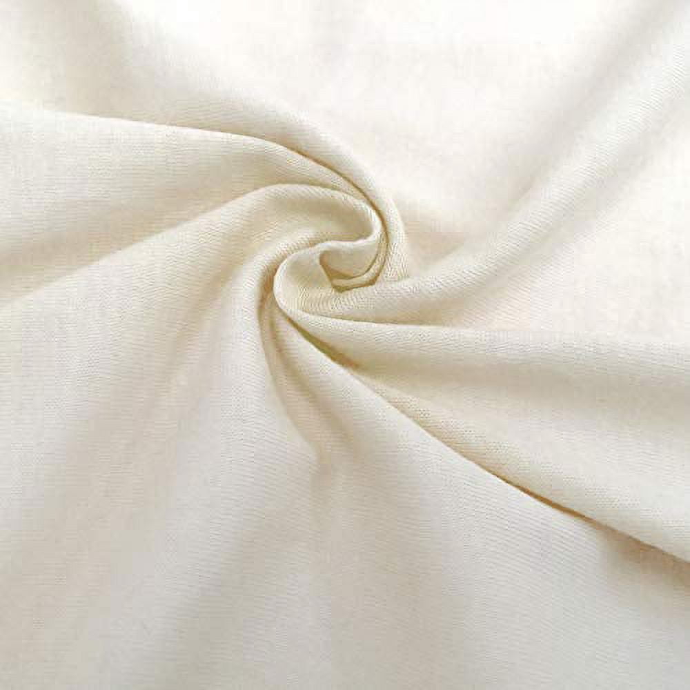 American Baby Company 100% Natural Cotton Value Jersey Knit Fitted Portable/Mini-Crib Sheet, Ecru, 24" x 38" x 5", Soft Breathable, for Boys and Girls, Pack of 3